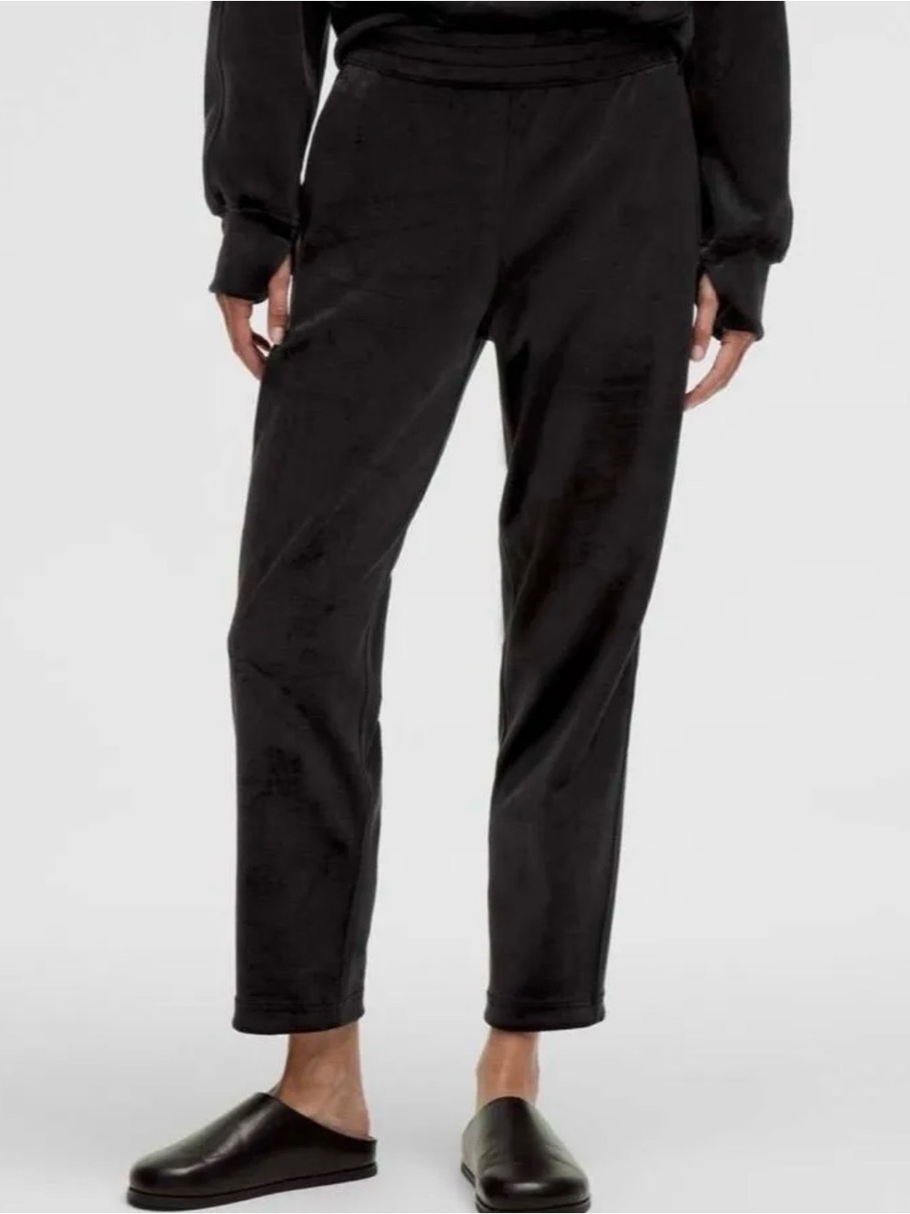 Lululemon Scuba Straight-Leg Pant 7/8 Length *Velvet Black
